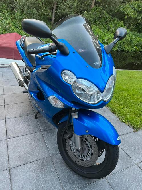 Kawasaki ZZR1200 blauw motor 2004 nw banden ZZ-R1200 ZXT20c