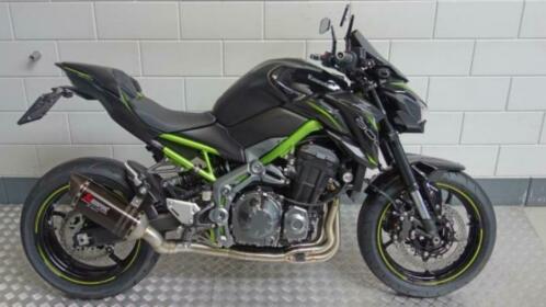 Kawaska Z900 ABS 2019 z.g.a.n. full Akrapovic vol opties