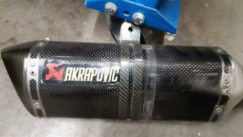 Kawaski versys 1000 akrapovic uitlaatdemper