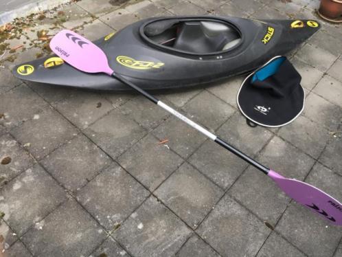 Kayak Bliss Stick FJ2, incl peddels en spatzeil