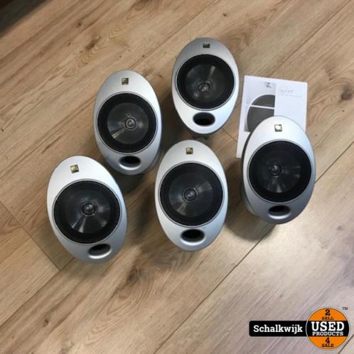 Keff 5 x Keff HTS2001 eitjes speakers in nette staat  489