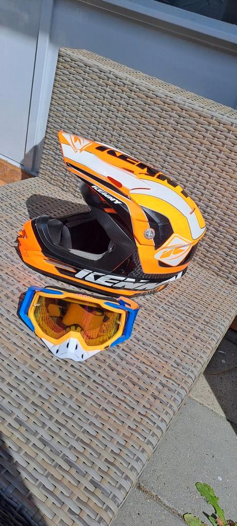 Kenny crossmotor helm maat L