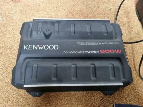Kenwood auto versterker 600 watt
