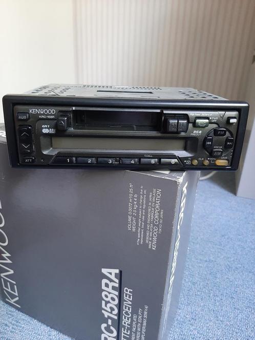 Kenwood autoradio met cassette in NIEUWSTAAT