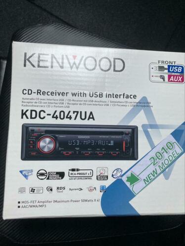 Kenwood autoradio met cd speler (nieuw)