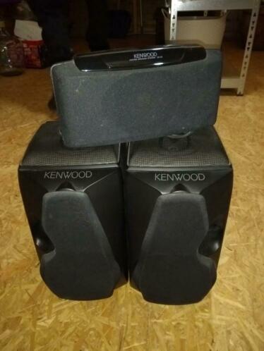 Kenwood boxen geluidsinstallatie speakers 