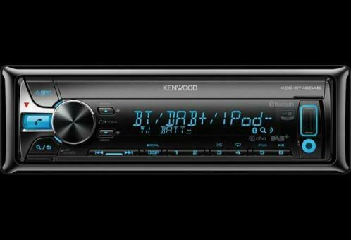 KENWOOD CD-receiver met ingebouwde DAB tuner en Bluetooth