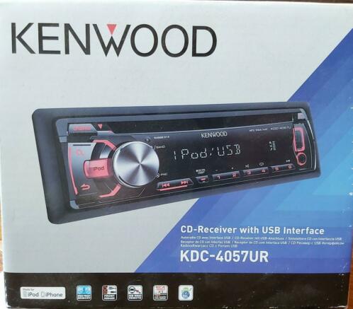 Kenwood CD-receiver met USB