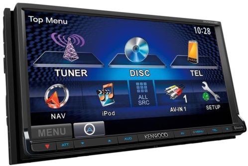 kenwood DDX6023BT radio cd dvd bt 7 inch van 499 nu 349,-