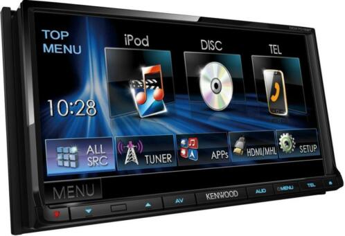 Kenwood DDX7015BT cd dvd 7 inch van 529 nu 299,95 2jr gar