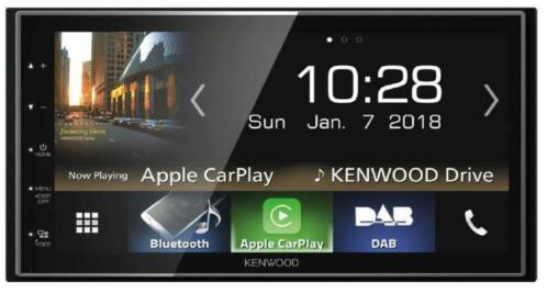 KENWOOD DMX7018DAB apple carplay android auto dab 549 nu 495