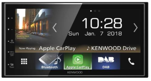 KENWOOD DMX7018DAB apple carplay android auto dab usb nu 519