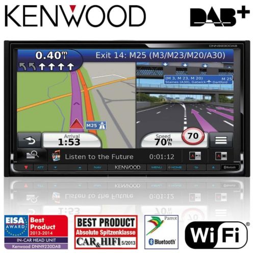 Kenwood DNN9230DAB navi BT wifi DAB demo van 1499 nu 799