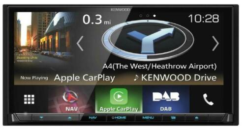 Kenwood dnx8180DAB navi en volledig front afneembaar