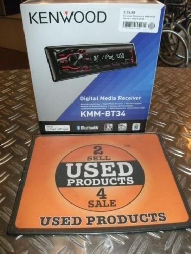 Kenwood electronics kmm-bt34