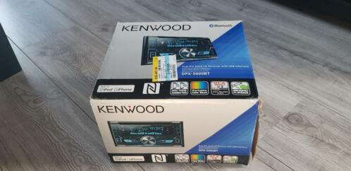 KENWOOD fm-radio dubbeldin DPX-5000BT ios amp android ready