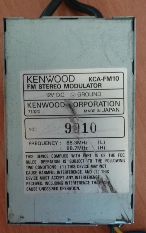 Kenwood KCA-FM10 - FM Stereo Modulator