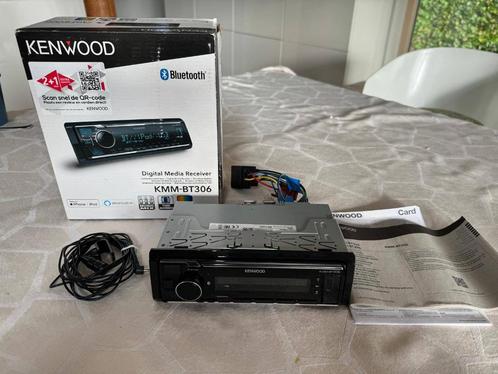 Kenwood KMM-BT306 autoradio incl microfoon, made for iPhone