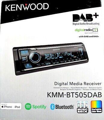 KENWOOD KMM-BY505DAB met dab functie ampbluetooth functie ZGAN