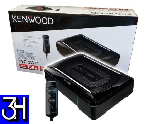 Kenwood KSC-SW11 Actieve Auto Subwoofer Plat Nieuw 109,95