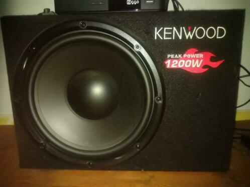 kenwood subwoofer 1200 watt peak power