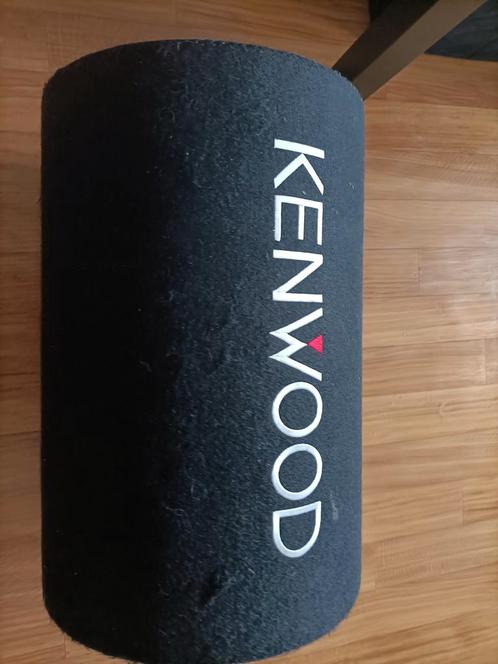 Kenwood subwoofer met Kenwood versterker inclusief kabels
