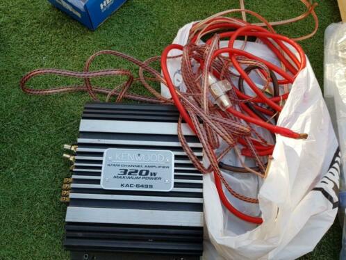 Kenwood versterker met subwoofer 