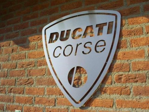Kerst kado Ducati RVS logo