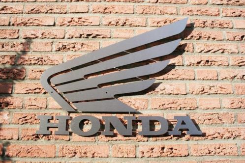 Kerst kado Honda RVS logo