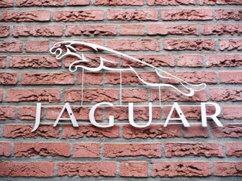 Kerst kado Jaguar RVS logo