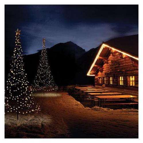 Kerstboom vlaggenmastverlichting Fairybell 3 meter