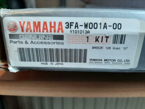 Ketting en tandwielen set compleet Yamaha 3FA-W001A-00