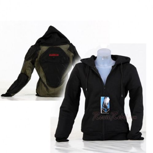 Kevlar (sterker dan leer) Hoodie - slim fit amp dames