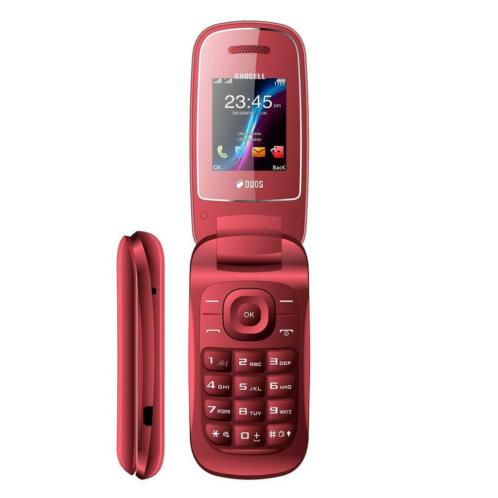 Khocell - K12S - Mobiele telefoon - Met prepaid - Rood