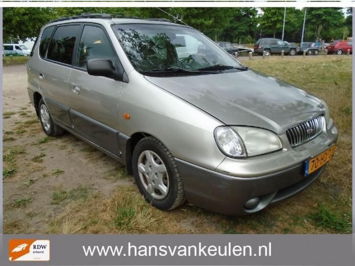 Kia Carens 1.8 ls nw apk 7-2016 werkende airco (bj 2001)