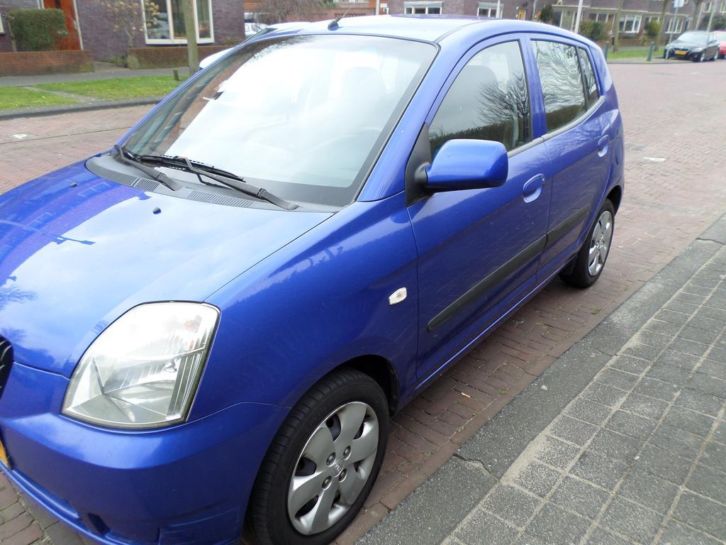 KIA Picanto 1.0 Bouwjaar 2004 Blauw APK tot 022016