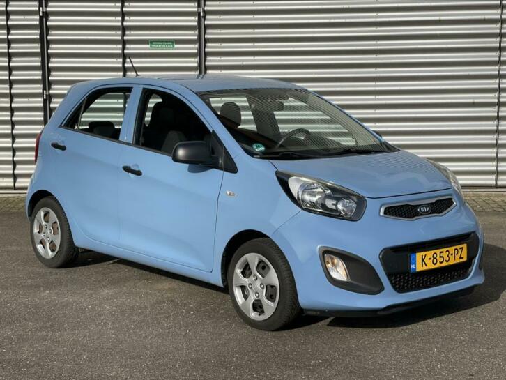 KIA Picanto 1.0 Cvvt 5-DRS 2011 Blauw  Airco  KM 63.240