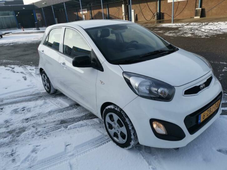 KIA Picanto 1.0 Cvvt 5-DRS 2015 Wit 69PK NL NAP Nieuwe APK