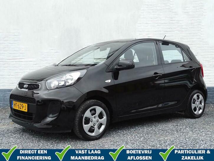 Kia Picanto 1.0 CVVT ComfortLine Rij vanaf 89,- per maand.