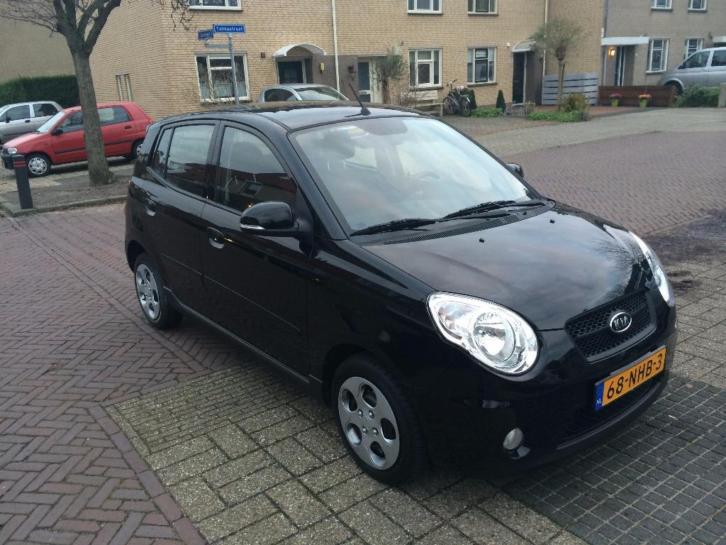 KIA Picanto 1.1 DYNAMIC AUTOMAAT 2010 Zwart
