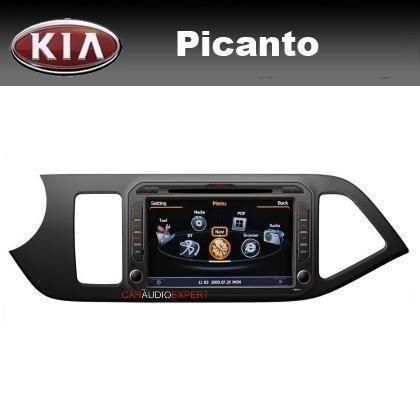 Kia Picanto 8 inch radio navigatie bluetooth S100 3G Wifi