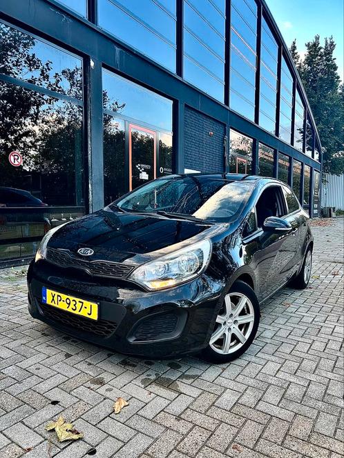 KIA RIO 1.2 Benzine 3DRS 2012 Zwart Airco APK NOV 2024