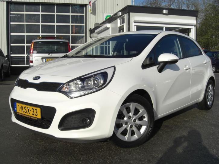 KIA RIO 1.2 I 5DRS 2014 Wit AIRCO ZEER NETTE AUTO 