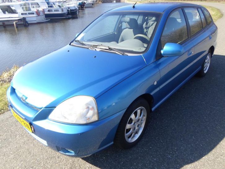 KIA RIO 1.5 I 16V HB BJ2004 Blauw APK tot 03-2016  93.000KM