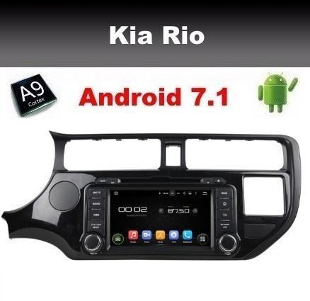 Kia Rio 2011-2017 navigatie android 7.1 wifi dab carkit usb