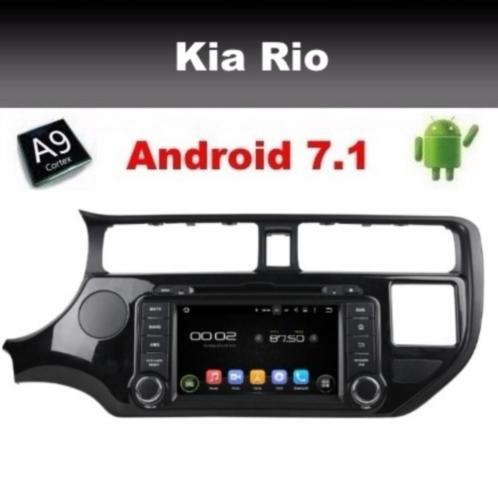 Kia Rio android 7.1 radio navigatie wifi carkit dab obd dvd