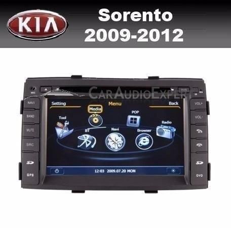 Kia Sorento 2009-2012 radio navigatie bluetooth DVD USB iPod