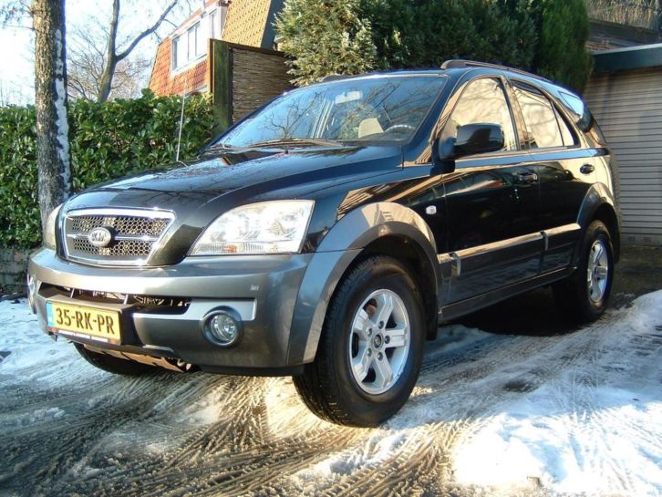 KIA Sorento 2.5 Crdi 2005 Zwart ADVENTURE CLIMAATCONTROL