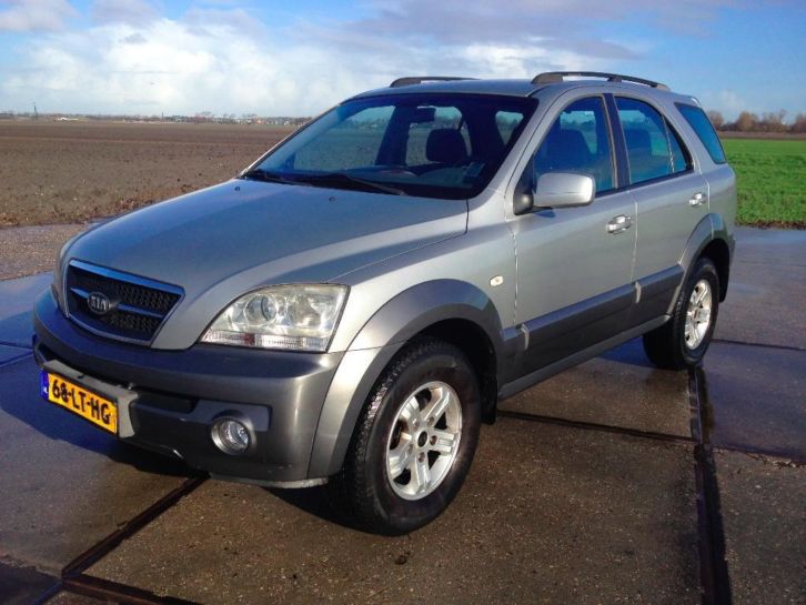 Kia sorento ex 2.4 i 16v 2003 airco grijs km st 168.742nap