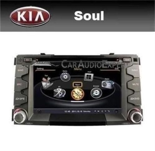 Kia Soul autoradio navigatie dvd usb bluetooth gps 2din